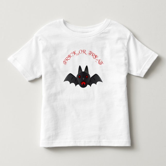 Vampire Bat Halloween Tee (Front)