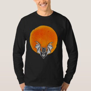 Vampire Bat With Full Moon Magic T-Shirt