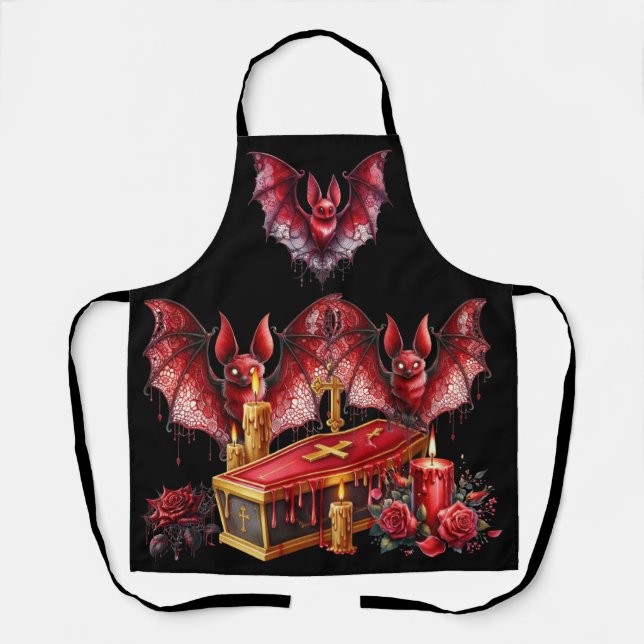 Vampire Bats Apron (Front)