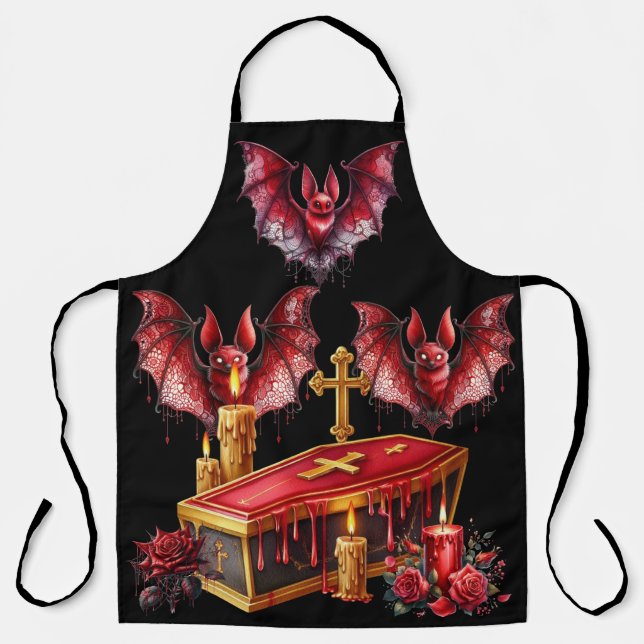 Vampire Bats Apron (Front)