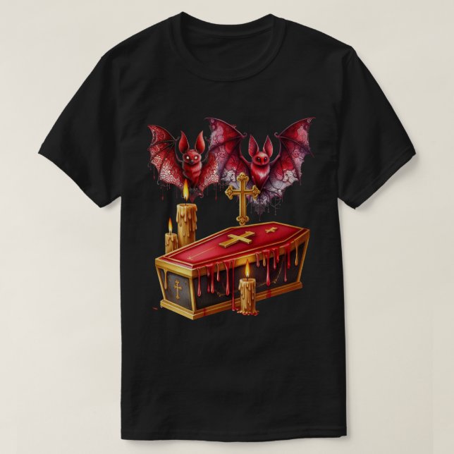 Vampire Bats T-Shirt (Design Front)