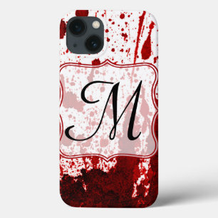 Vampire Blood Dripping Pool Monogram IPAD Case