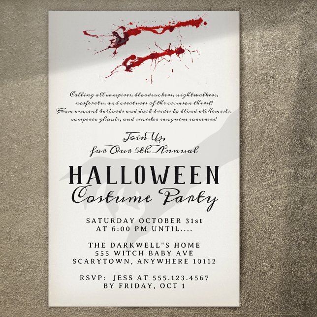 Vampire Bloodsuckers Halloween Party Flyer (Creator Uploaded)