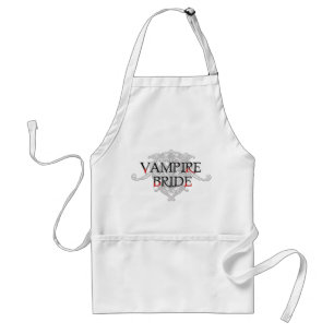 Vampire Bride Apron