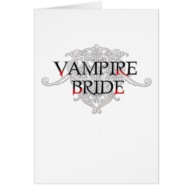 Vampire Bride Card (Front)