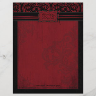 Vampire Bride Letter Head