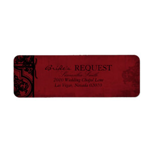 Vampire Bride Return Label B