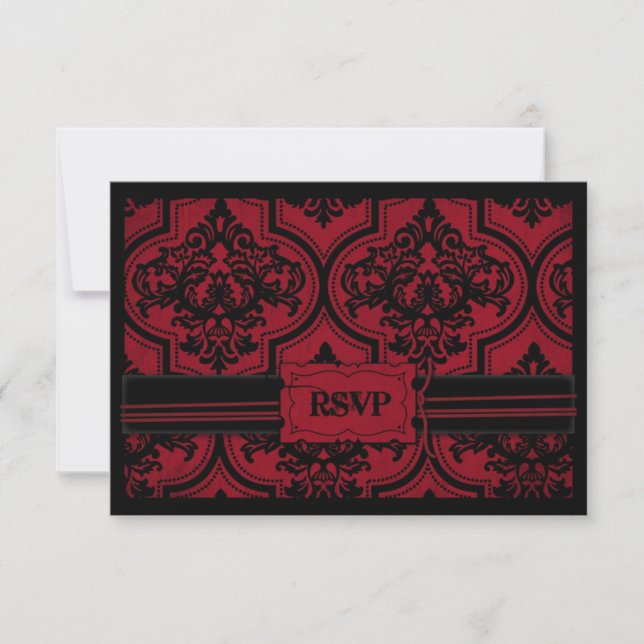 Vampire Bride RSVP Card B2 (Front)