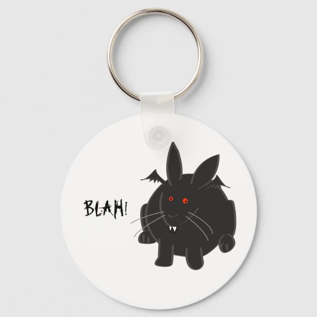 Vampire Bunneh Key Ring (Front)