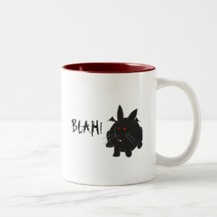 Vampire Bunneh Two-Tone Coffee Mug