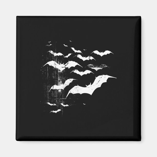 Vampire Byts Horror Spooky Scary Halloween Goth Ae Magnet (Front)