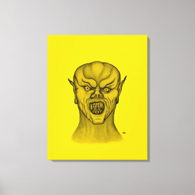 Vampire Canvas Print (Front)