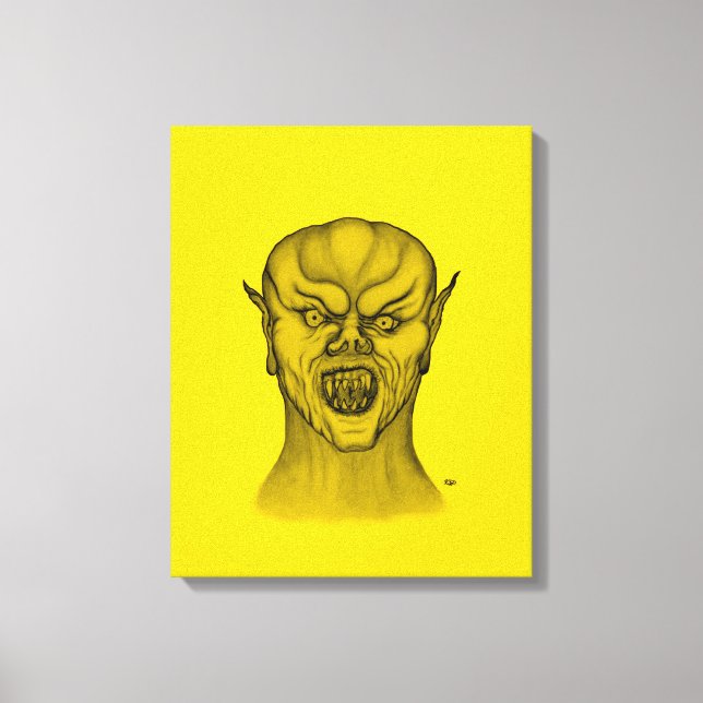 Vampire Canvas Print (Front)