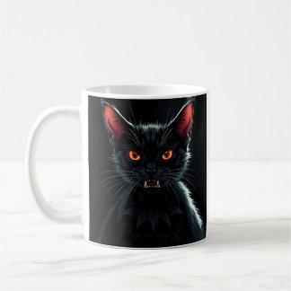 Vampire Cat Coffee Mug