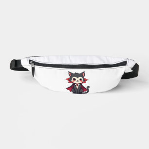 Vampire Cat � Cute Halloween Pet Tee Bum Bags