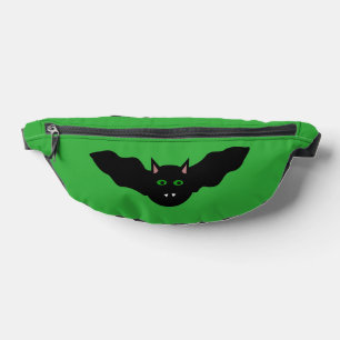 Vampire Cat Faced Bat Halloween Bum Bags