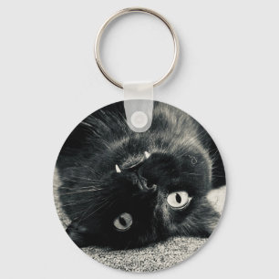 Vampire Cat Key Chain