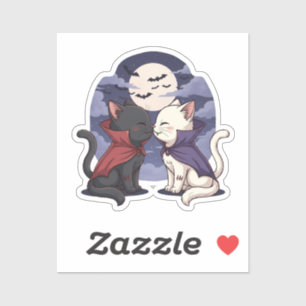 Vampire Cat Kiss – Cute Gothic Halloween