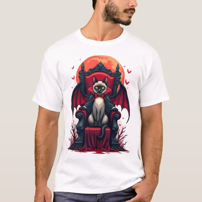 Vampire Cat Lord T-Shirt (Front)