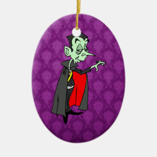 Vampire Ceramic Tree Decoration