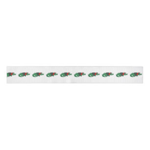 Vampire Crocodile Grosgrain Ribbon