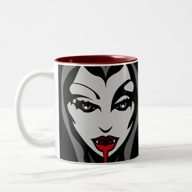 Vampire Cup Vampire Gifts Travel Mugs (Left)