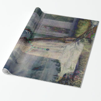 Vampire Dancing at Halloween Wrapping Paper