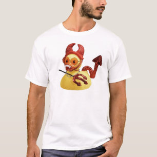 Vampire Ducky (White T-Shirt) T-Shirt