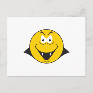 Vampire Face Postcard