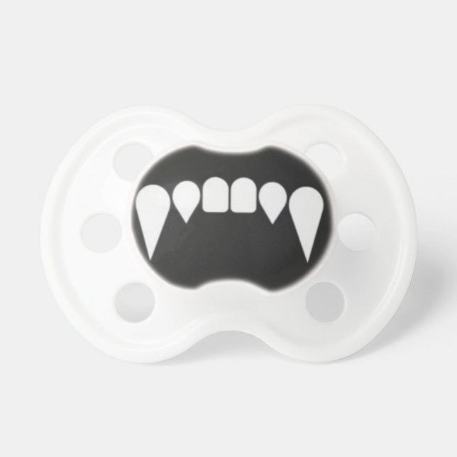 Vampire Fang Pacifier (Front)