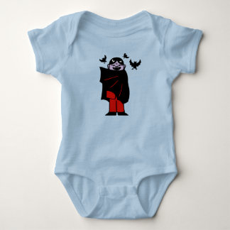 Vampire Fang-Tastic | Black Version Baby Bodysuit