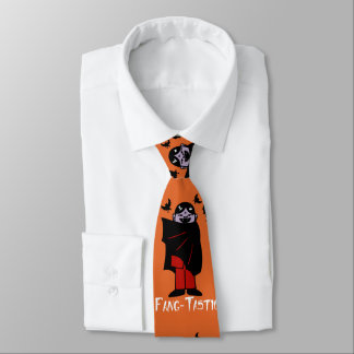 Vampire Fang-Tastic | White Version Tie