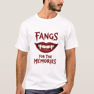Vampire Fangs & Dripping Lips: Fangs for the Memor T-Shirt