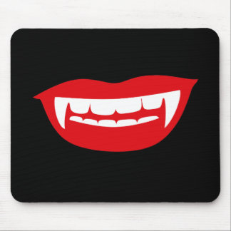 Vampire Fangs Mouse Mat