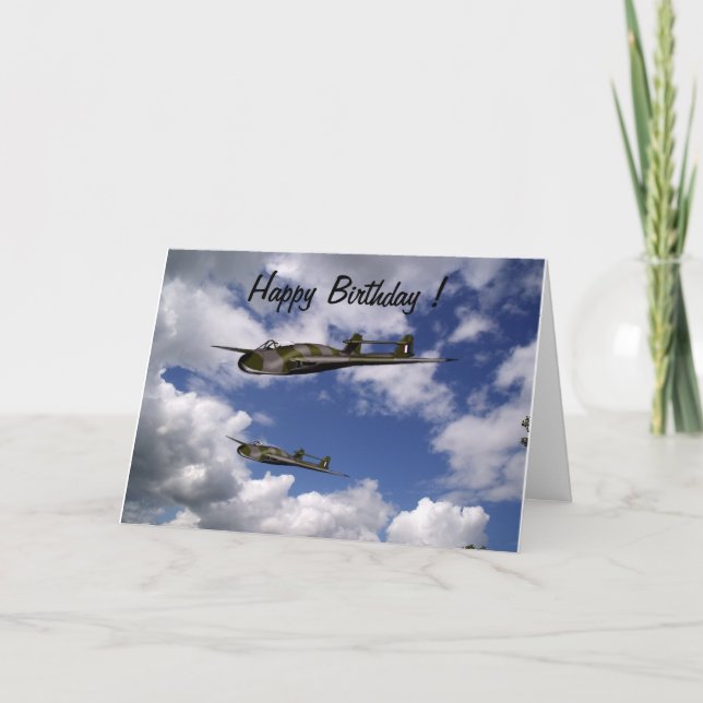Vampire Fighter Birthday Card (Front)