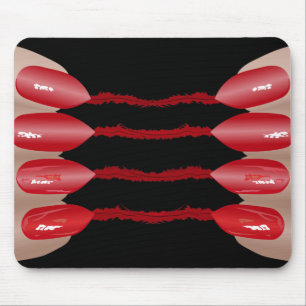 Vampire finger V.2 Mouse Mat
