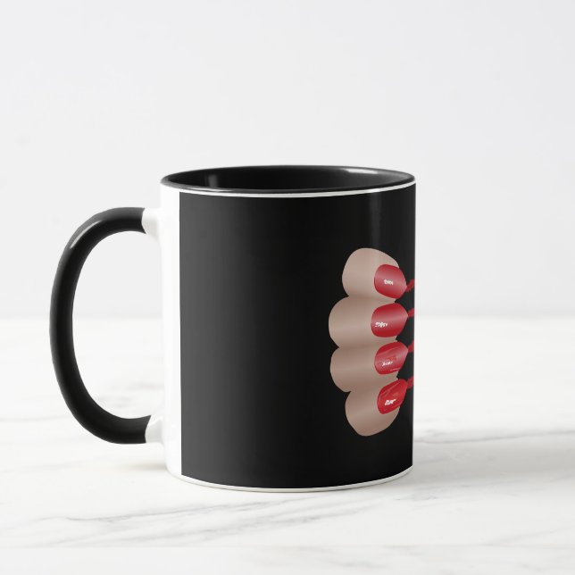 Vampire finger V.2 Mug (Left)