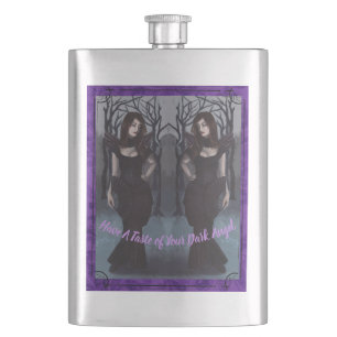 Vampire Flask Gothic Flask Halloween Flask Vampyre