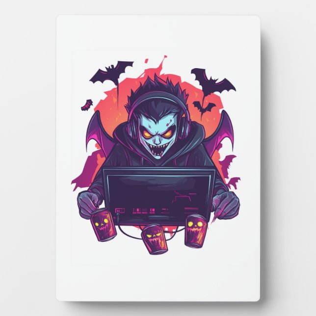  Vampire Gamer Plaque (Front)
