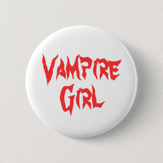Vampire Girl 6 Cm Round Badge
