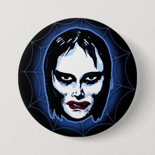 Vampire Girl (horror) 7.5 Cm Round Badge