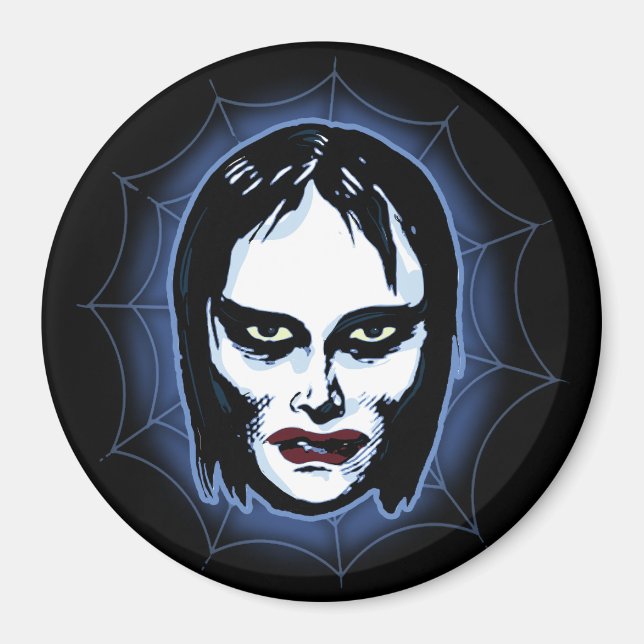 Vampire Girl (horror) Magnet (Front)