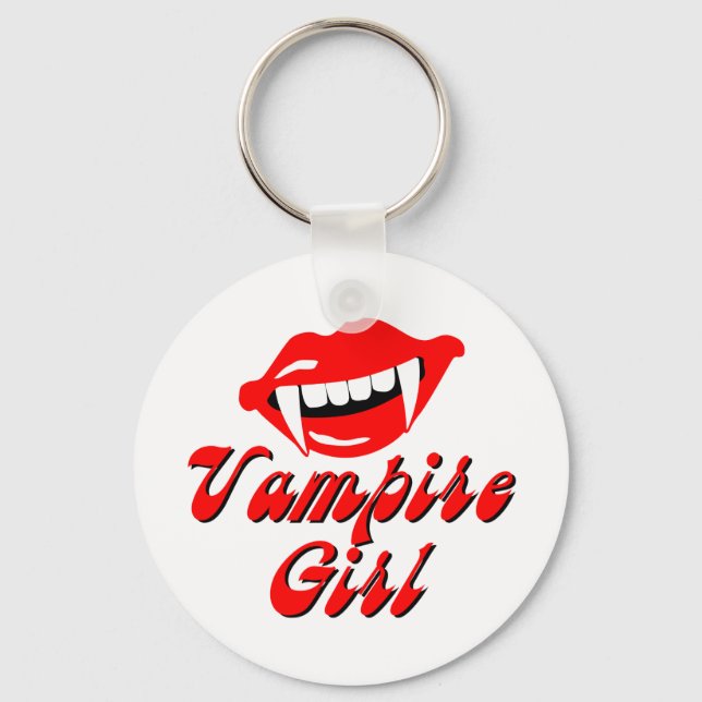 Vampire girl key ring (Front)