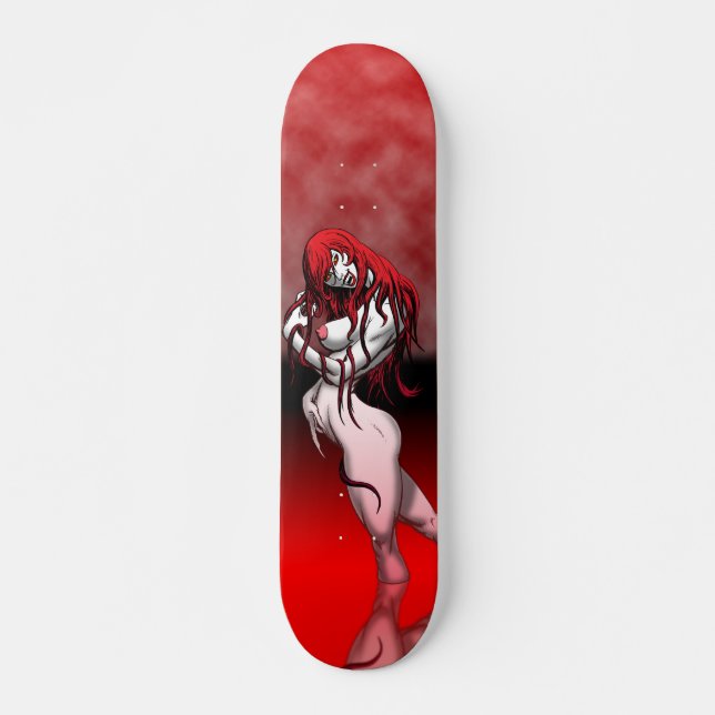 Vampire Girl Skateboard (Front)