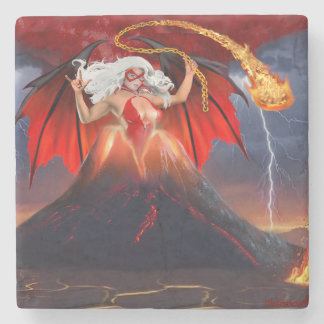 Vampire Girls Just Wanna Have Fun ! Stone Coaster