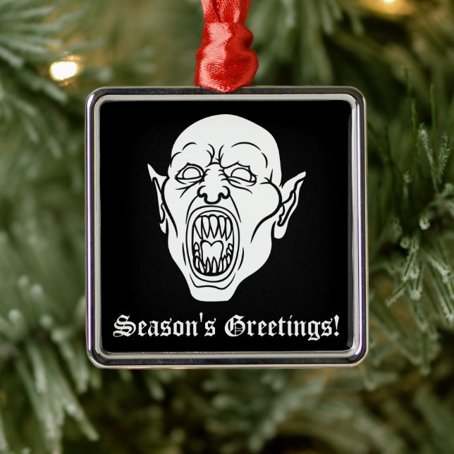 Vampire Goth Horror Dracula Metal Tree Decoration (Tree)