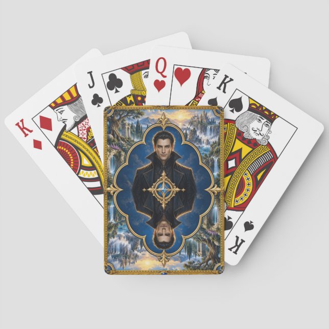 Vampire, Gothic Fantasy Monster Playing Cards (Back)
