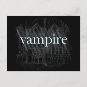 Vampire Gothic Postcard