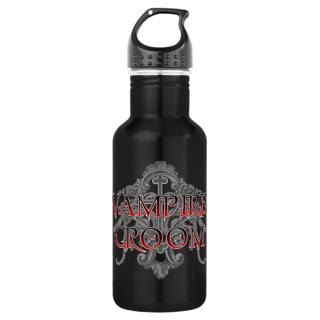 Vampire Groom 532 Ml Water Bottle (Front)