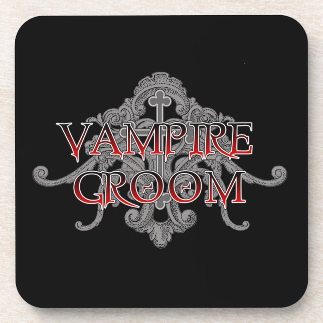 Vampire Groom Coaster (Front)